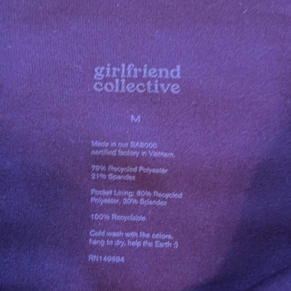 Girlfriend Collective pocket cropped legging - Picture 3 of 6